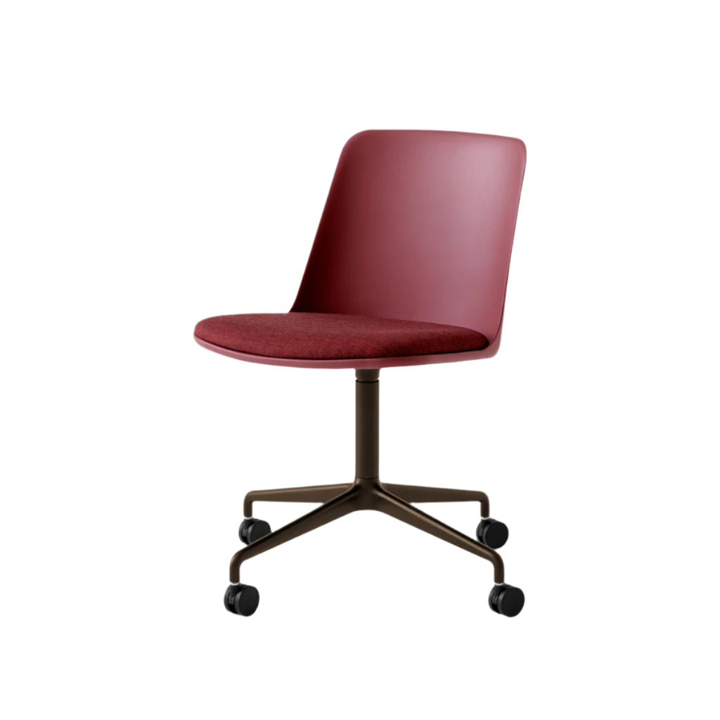 Rely Meeting Chair HW22 - 4-Star Swivel Base/Castors - Seat Upholstered
