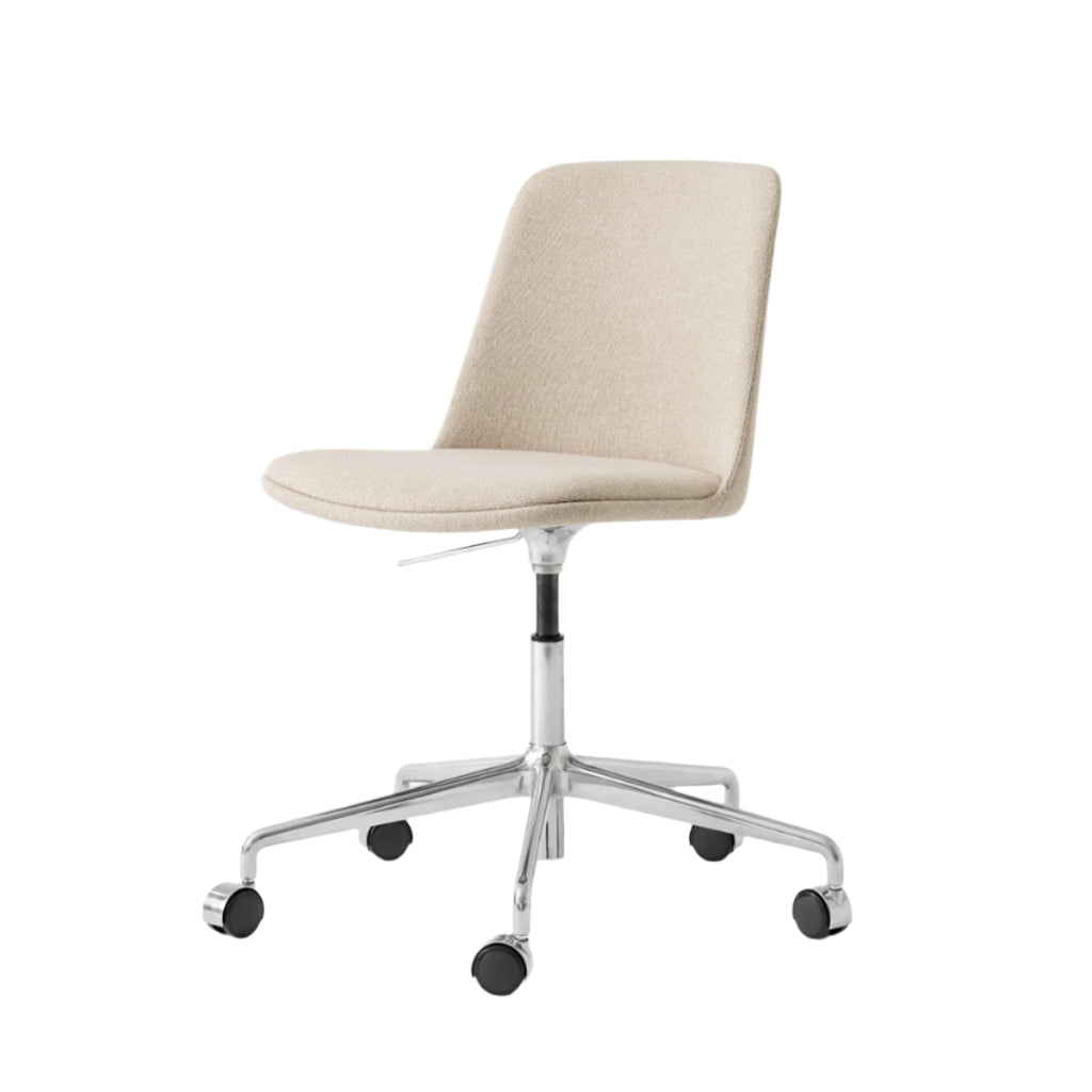Rely Meeting Chair HW31 - 5-Star Base/Gas Lift/Castors - Fully Upholstered with Seat Pad