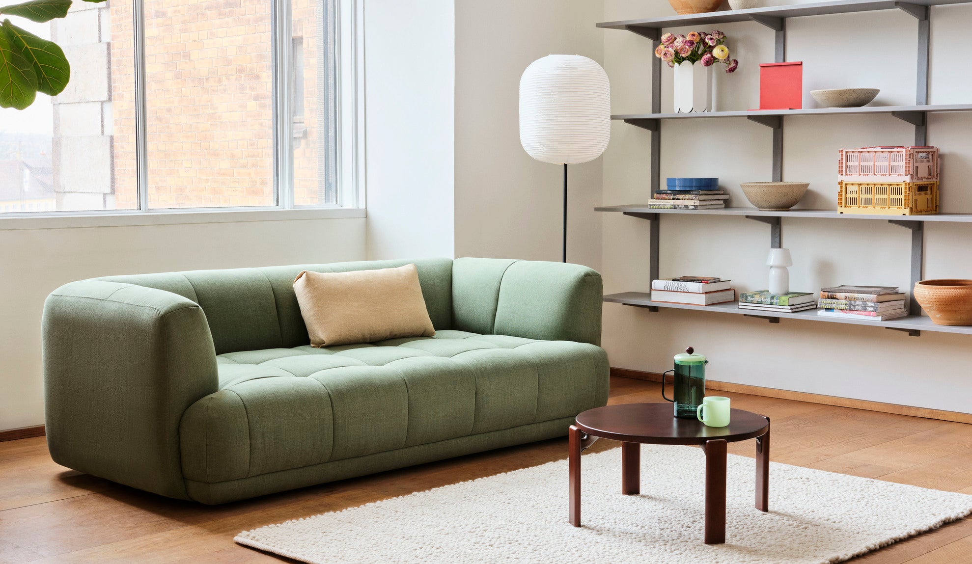 Rey Coffee Table - Umber Brown