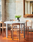 Rey Dining Table - Slate Blue