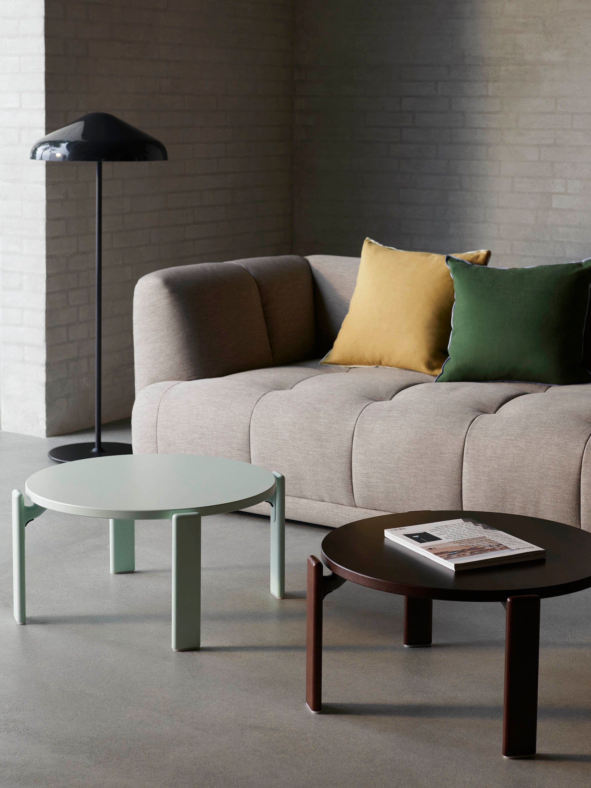 Rey Coffee Table - Umber Brown