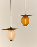 Satellite Outdoor Pendant - Mustard Gold Semi Matt