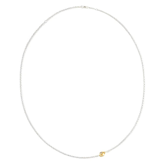 Link Up Necklace - Mixed Metal