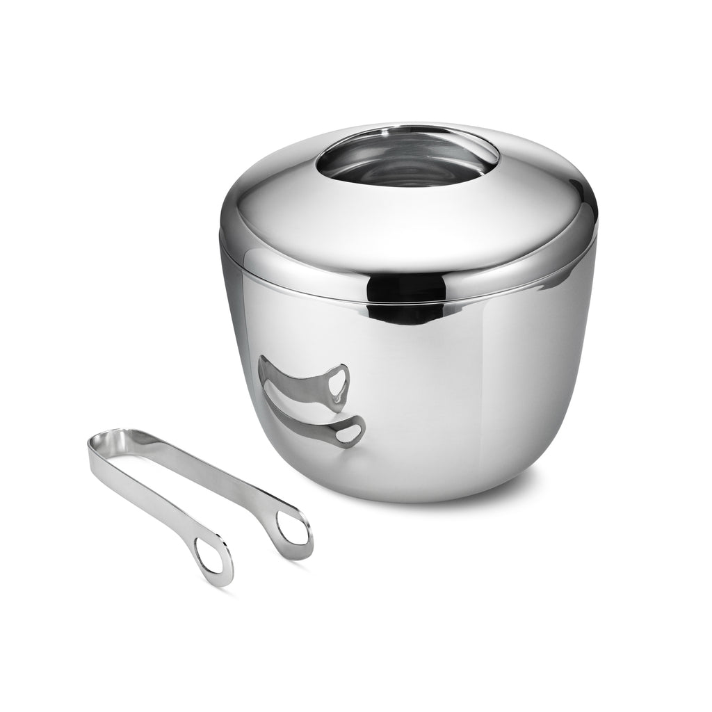 Sky Ice Bucket With Ice Tongs