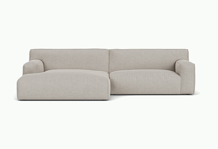 Clay Corner Sofa with Large Longchair - Left