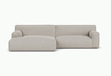 Clay Corner Sofa with Large Longchair - Left