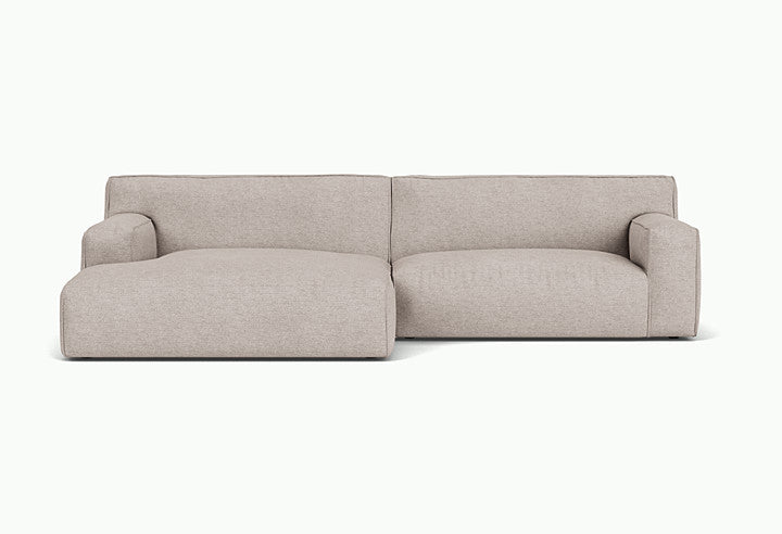 Canapea Clay Corner cu Longchair Mare - Stânga