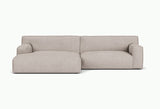 Clay Corner Sofa with Large Longchair - Left
