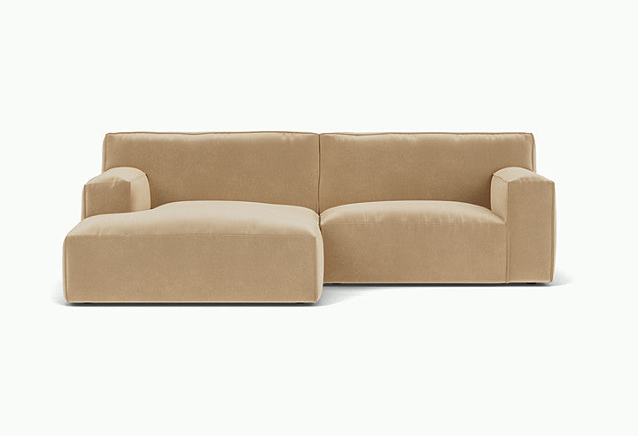 Canapea Clay Corner cu Longchair Mic - Stânga