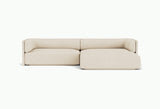 Bolster Corner Sofa - Divan Right