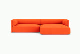 Bolster Corner Sofa - Divan Right