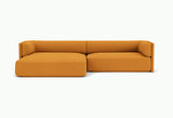 Bolster Corner Sofa - Divan Left