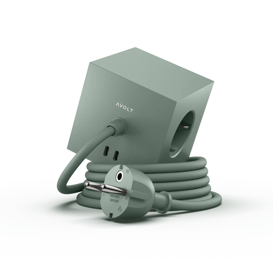 Square 1 USB-C - Oak Green