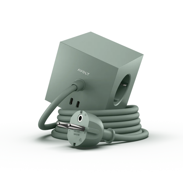 Square 1 USB-C - Oak Green