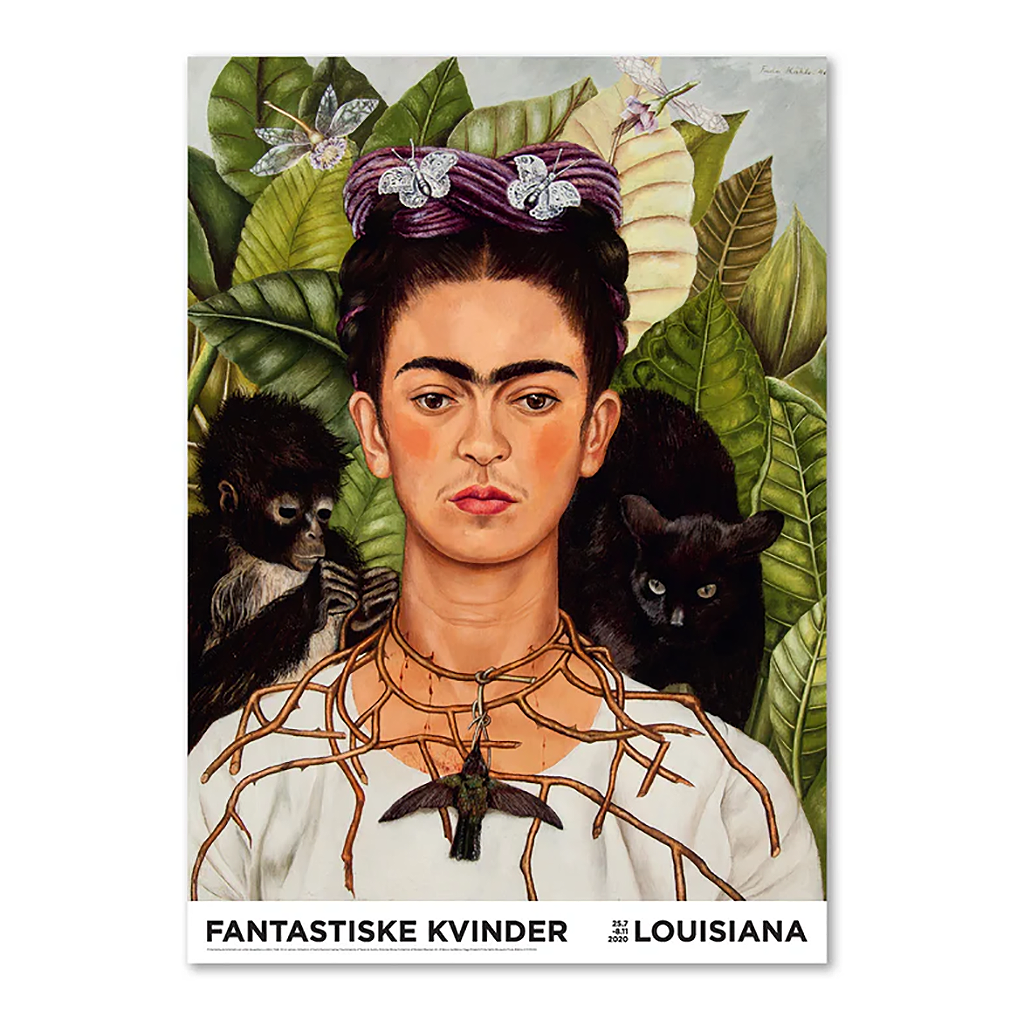 Frida Kahlo – Autorretrato con collar de espinas y colibrí (1940)