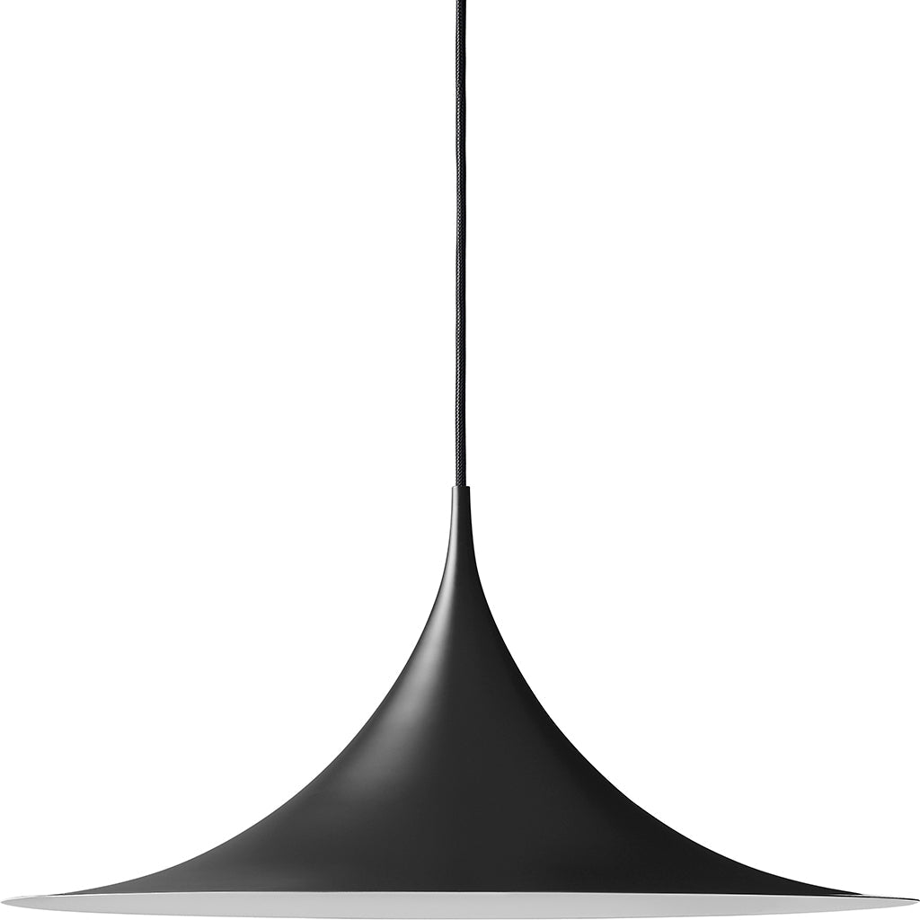 Semi Pendant - Black Semi Matt