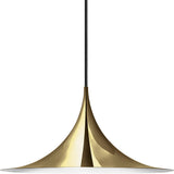 Semi Pendant - Polished Brass