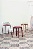 Soft Edge 72 Stool - Water based lacquered solid oak