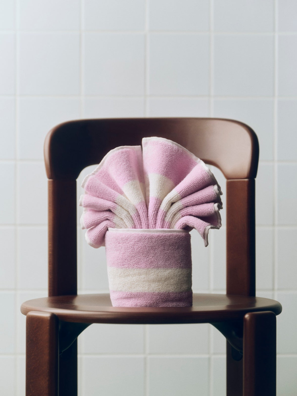 Prosop Stripe - Cool pink