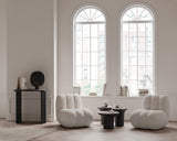 Trumpet Table, Low - Calacatta