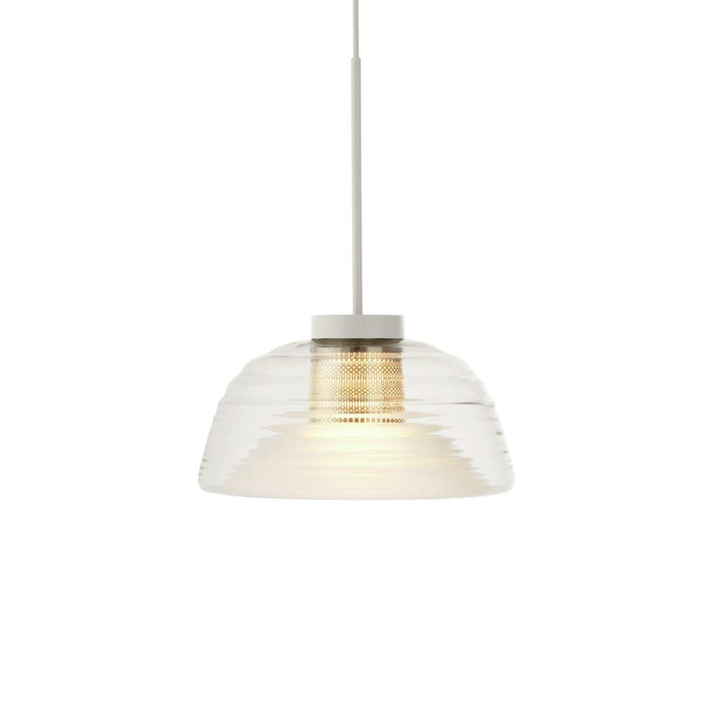 Two-Layer Pendant Lamp - Grey
