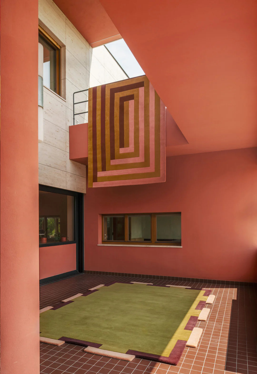 Teklan Fregio Wool Rug