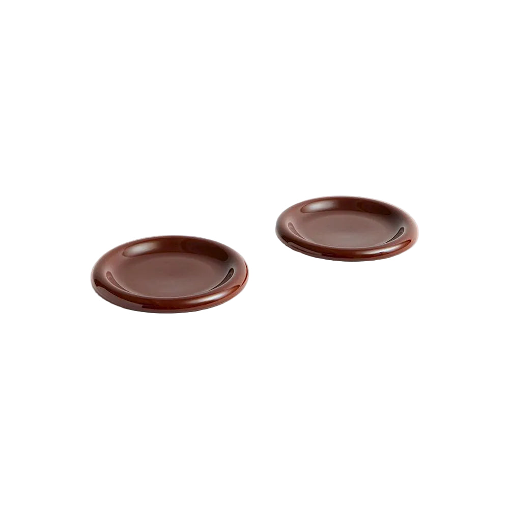 Barro Plate - Set of 2 - Burgundy