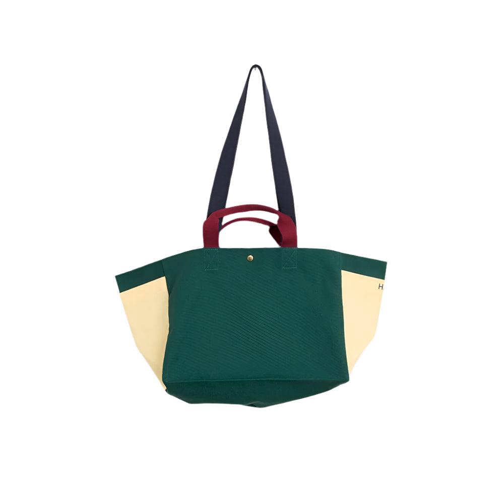 Weekend Bag (Organic) - Small - Dark Green multi
