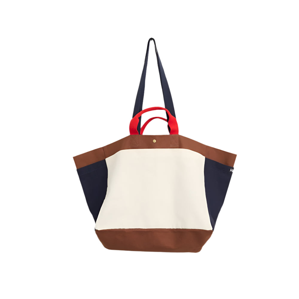 Weekend Bag (Organic) - Medium - Cream multi