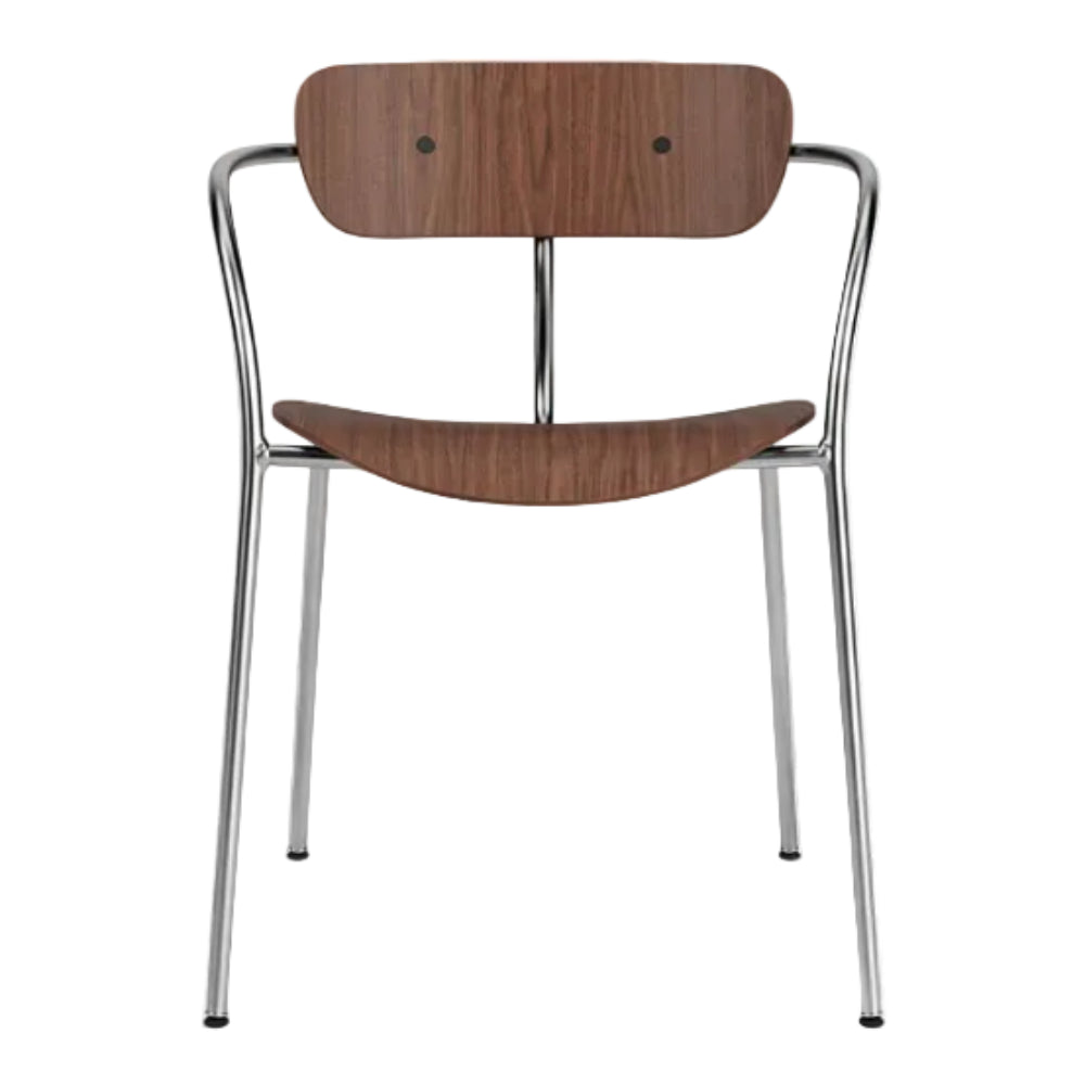 Pavilion AV2 Chair -  Lacquered Walnut