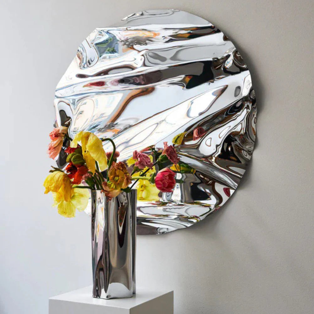 Round Psychedelic Mirror