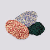 Coco Door Mat-Swirl-Bordeaux and off-white