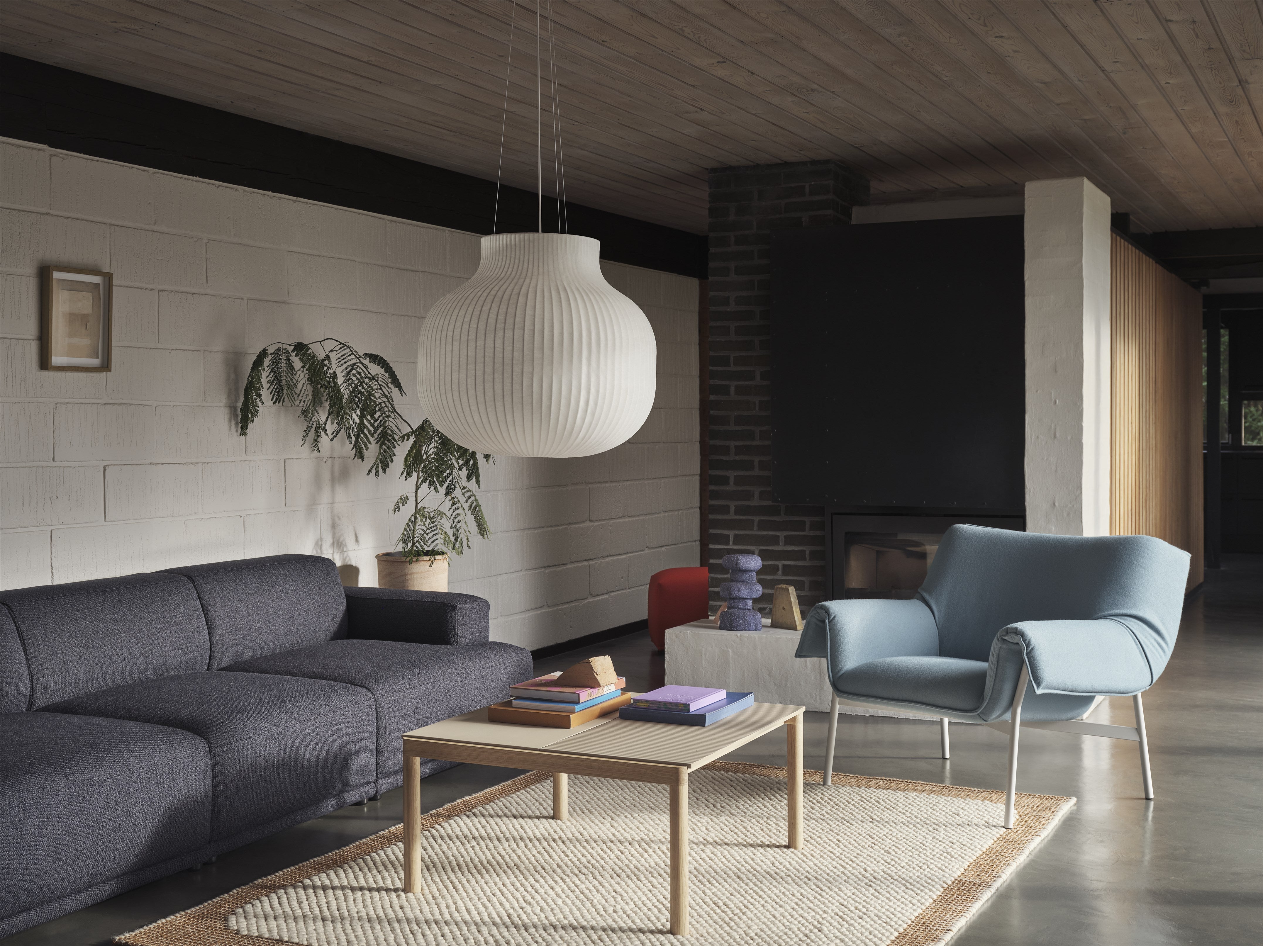 Connect Soft 3-Seater - Configuration 1 - Clay 12