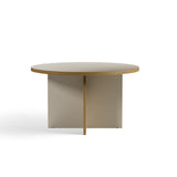 Round Dining table - Cream