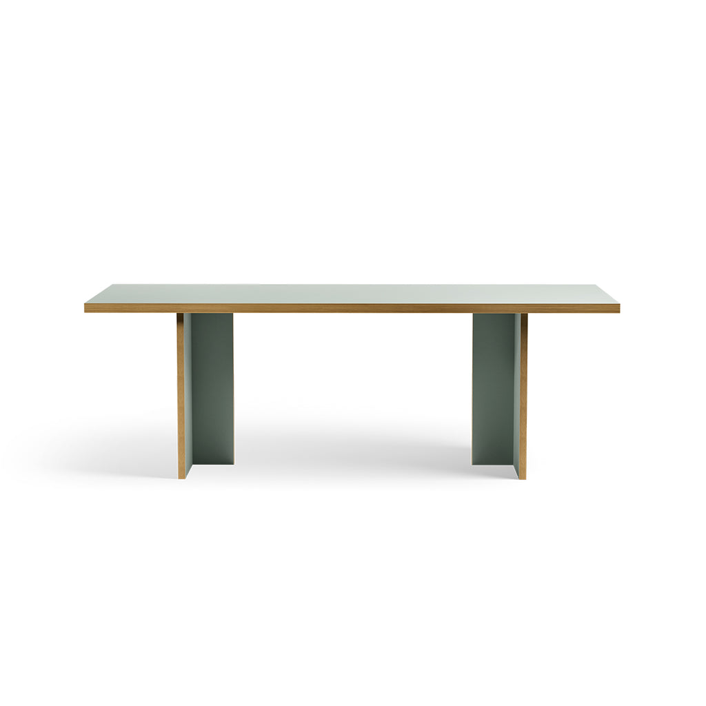 Rectangular Dining Table - Pale green