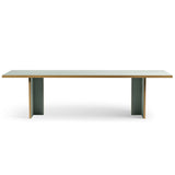 Rectangular Dining Table - Pale green