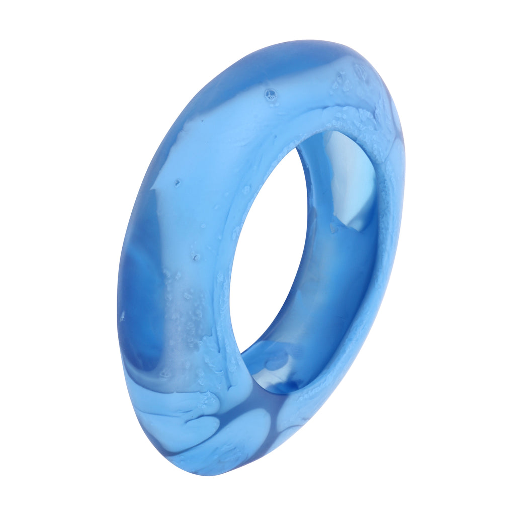 Medium Rock Bangle - Sky