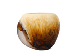 Large Rock Vase - Light Horn