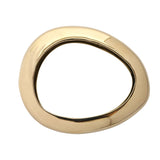 Small Rock Bangle - Brass