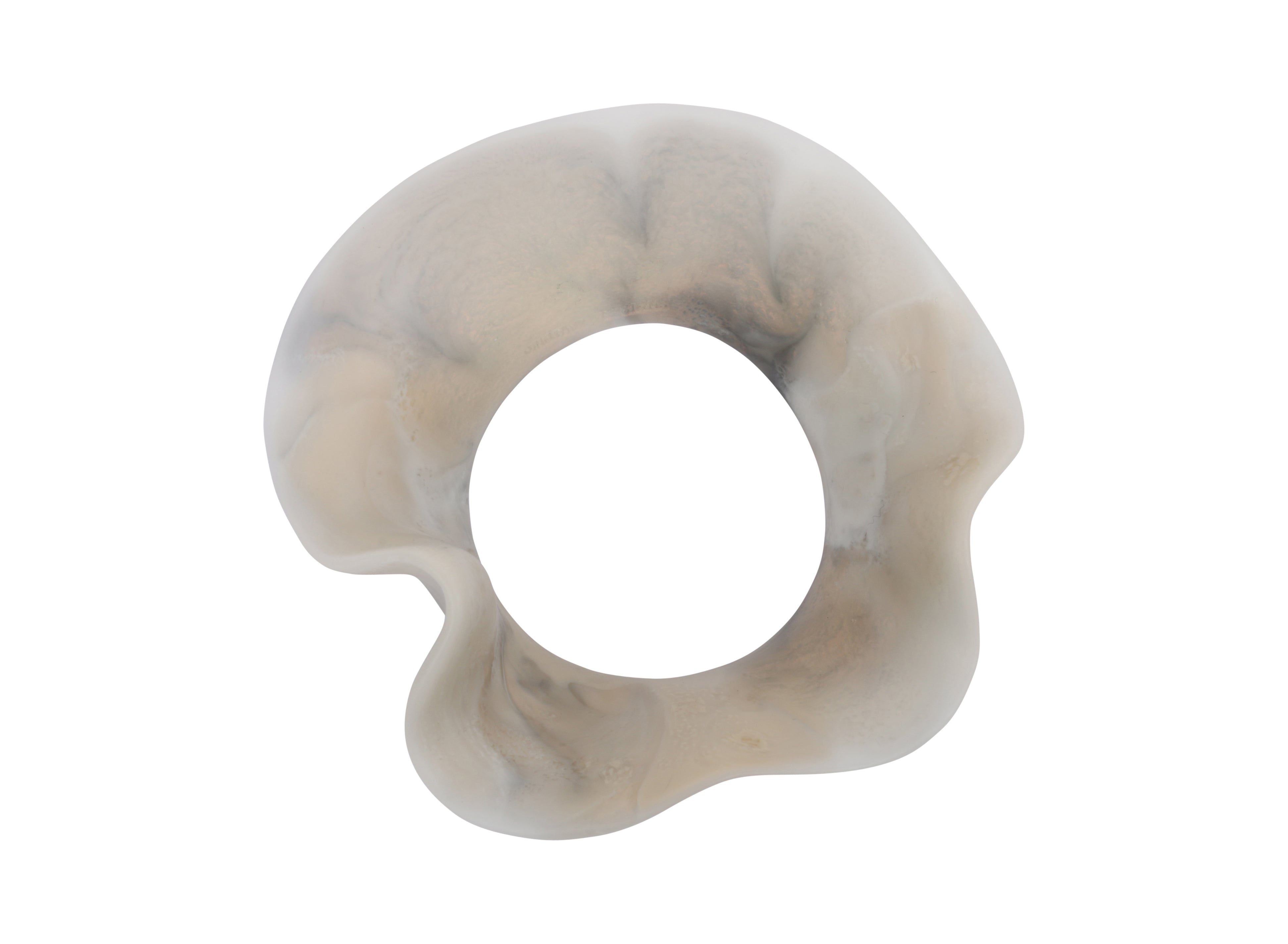 Orchid Bangle - Sandy Pearl