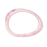 Rock Wishbone Bangle - Shell Pink