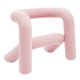 Extra Bold Armchair - Ecru Red