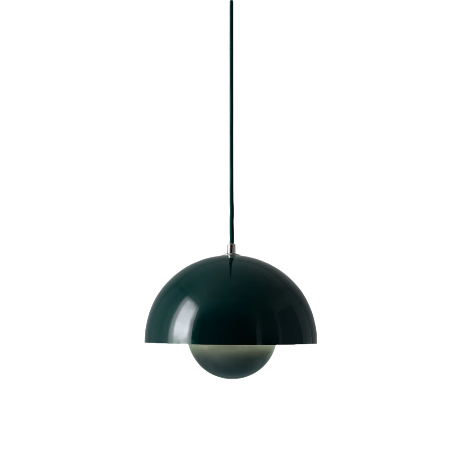 Flowerpot Pendant Small VP1 - Dark Green