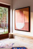 Framed Artwork Roseate Hues
