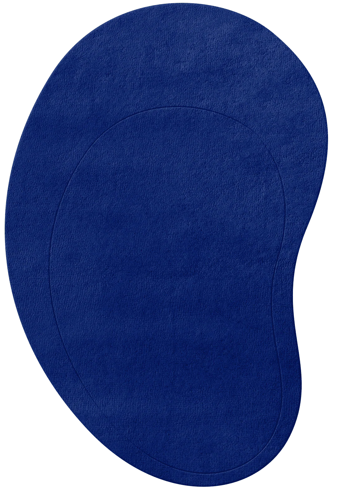 Residue Wool Rug - Cobalt