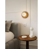 Wall / Ceiling Lamp Liila Muuse Small IP44, nordic gold / opal