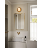 Wall / Ceiling Lamp Liila Muuse Small IP44, nordic gold / opal