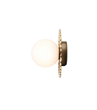 Wall / Ceiling Lamp Liila Muuse Small IP44, nordic gold / opal