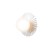 Wall / Ceiling Lamp Liila Muuse Small IP44, white / opal