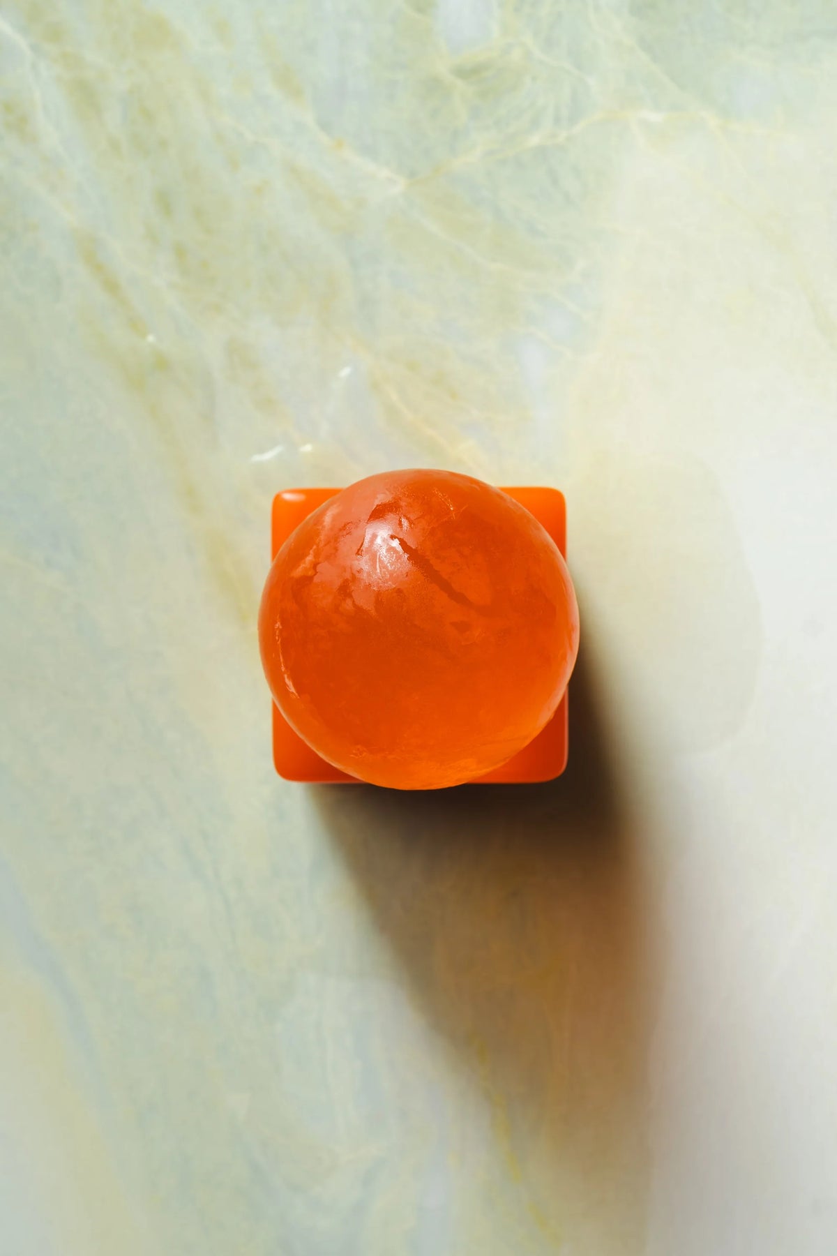 Soap dish with soap OBA - Papaya